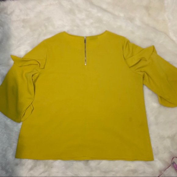 Alfani Ruffled-Sleeve Zip-Back Top - Picture 8 of 12